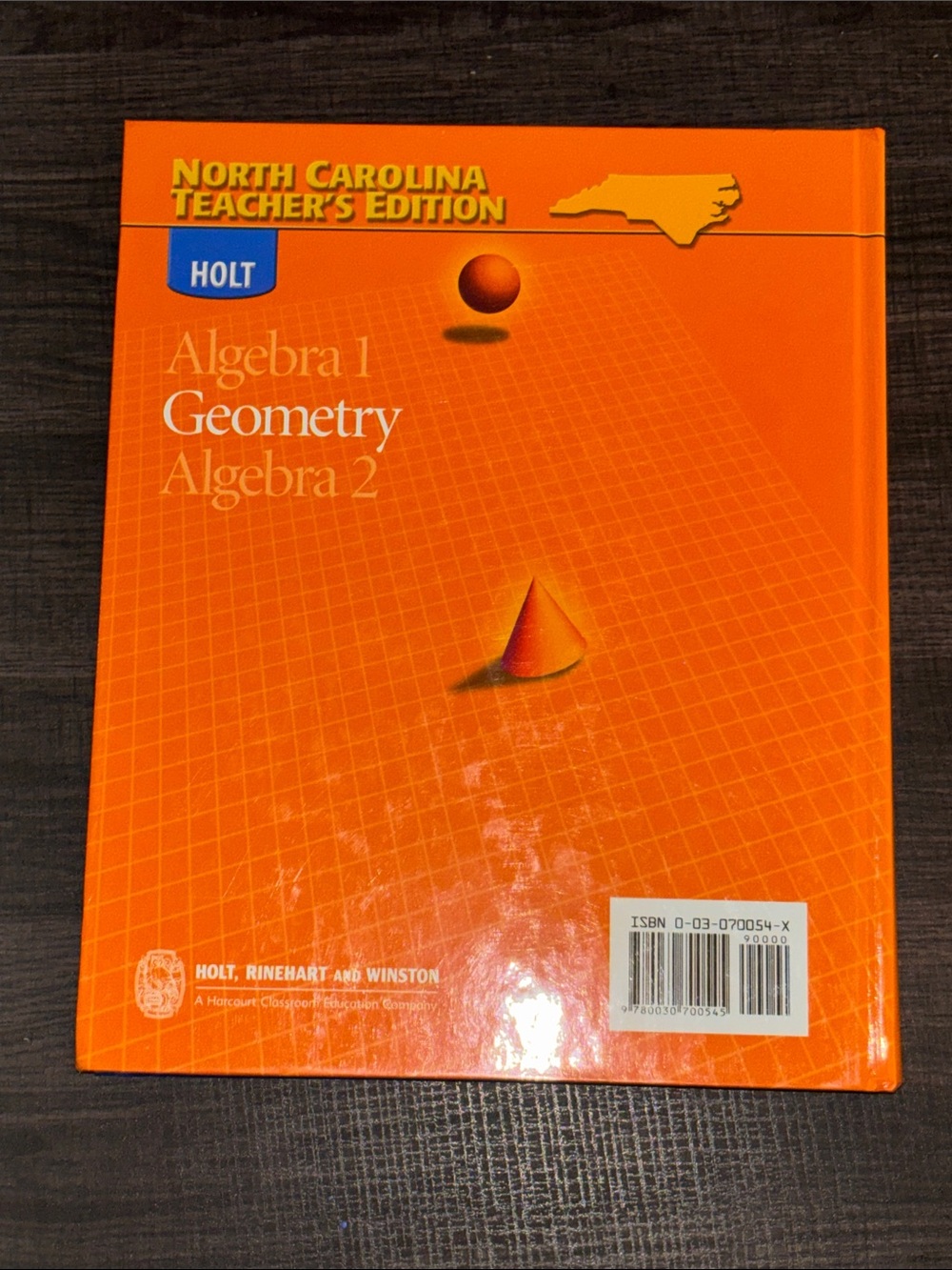 Geometry Textbook - Orange & Blue - Picture 5 of 5
